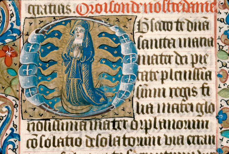 Assomption, Livres d'heures XVe siècle