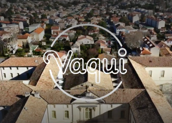 Vue du ciel de l'hotel-Dieu